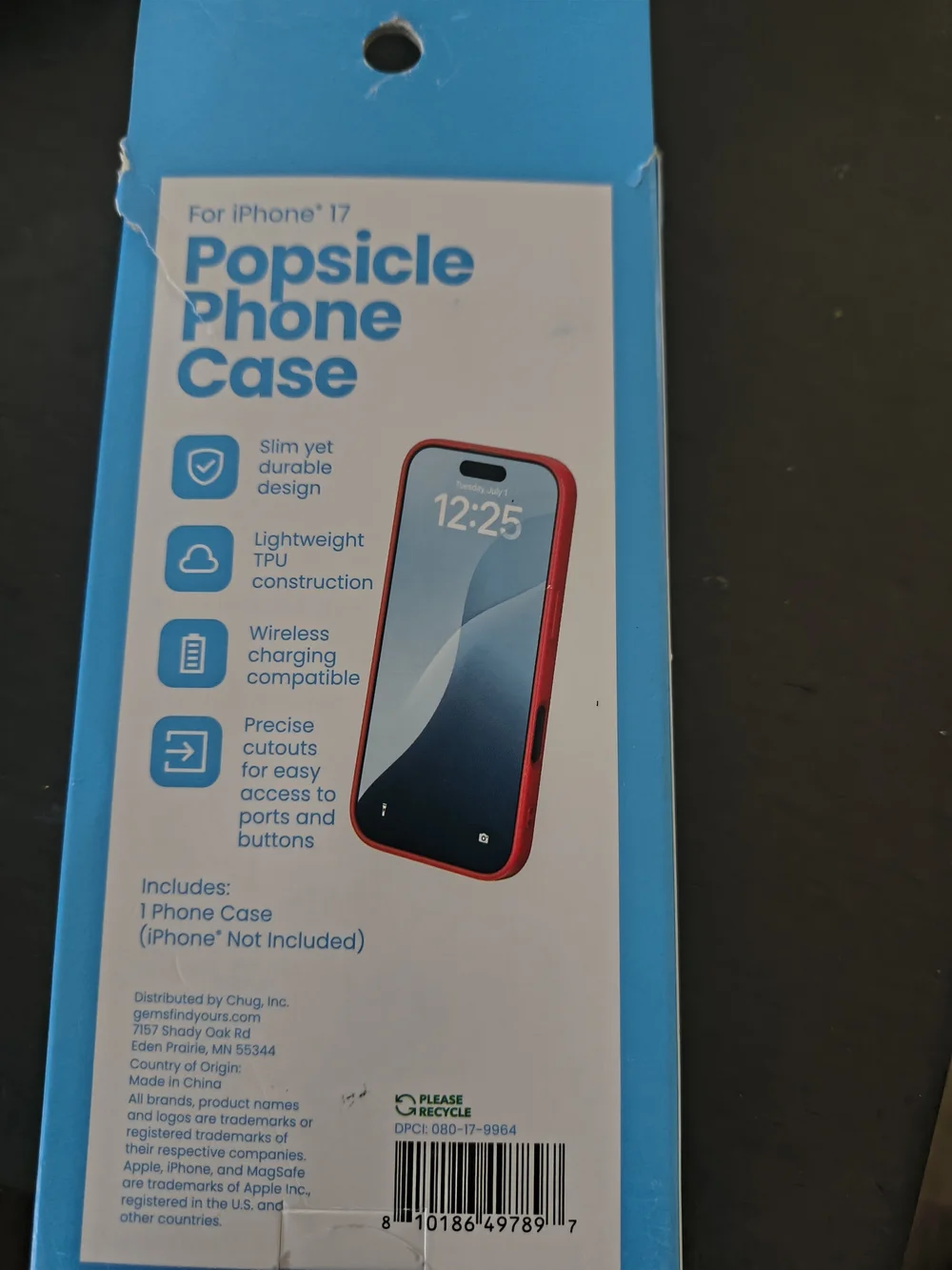 for iPhone 17 - Red/White/Blue